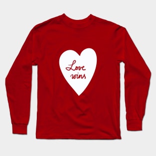 love wins Long Sleeve T-Shirt